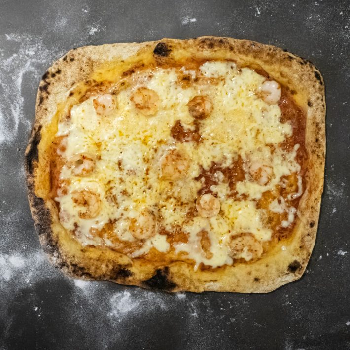 Pizza Camaron Pil Pill