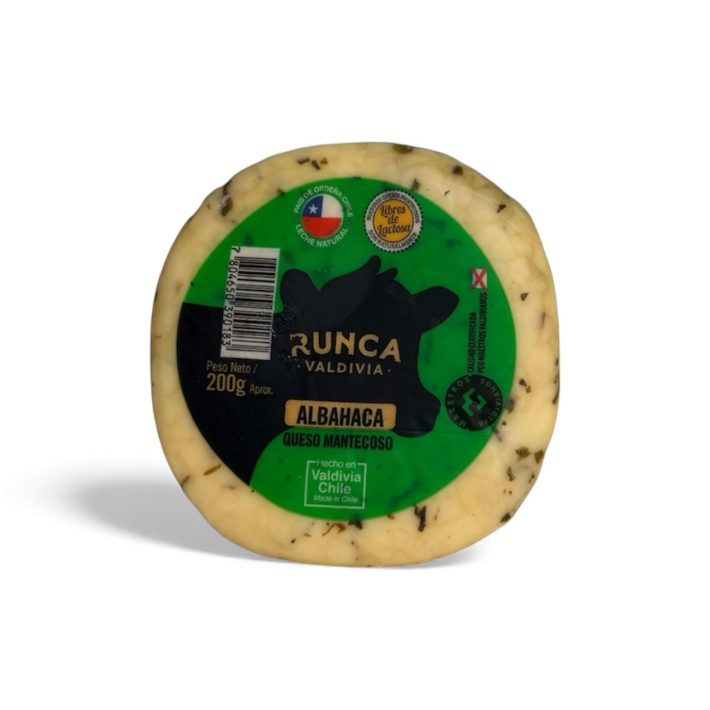 Queso Mantecoso Albahaca Runca