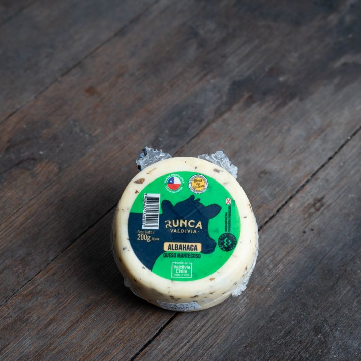 Queso Mantecoso Albahaca Runca