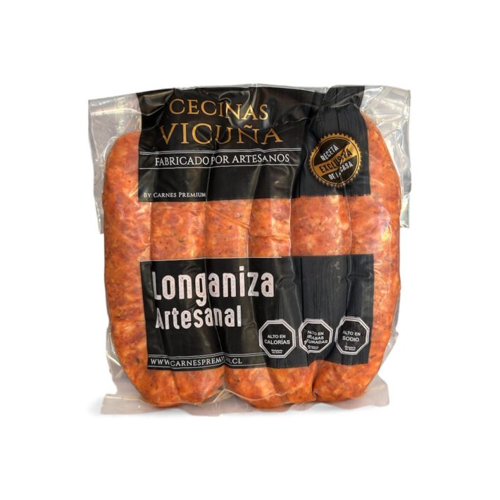 Longaniza Artesanal Vicuña  (900 grs app)